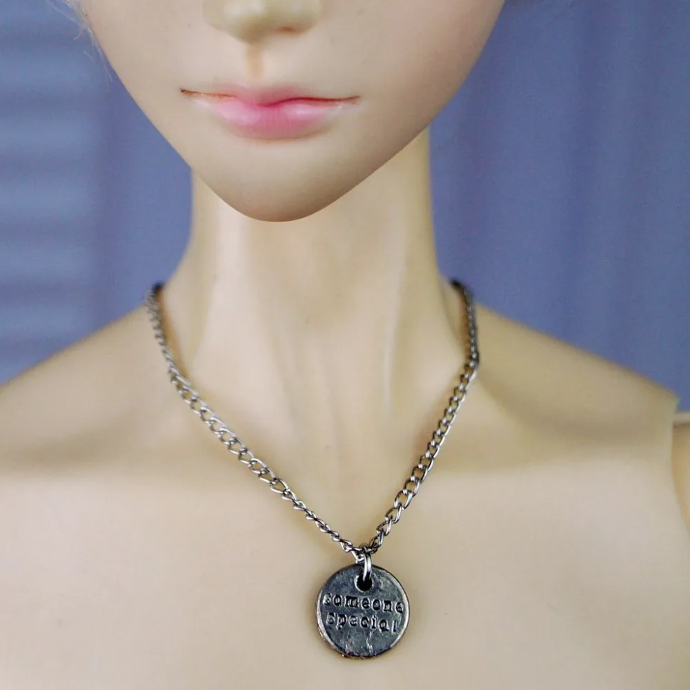 BJD OOAK серебряное ожерелье для 1/4 17 &quotи 1/3 24&quot 70 см SD17 SD MSD DK DZ AOD DD Volks Doll|Куклы| |