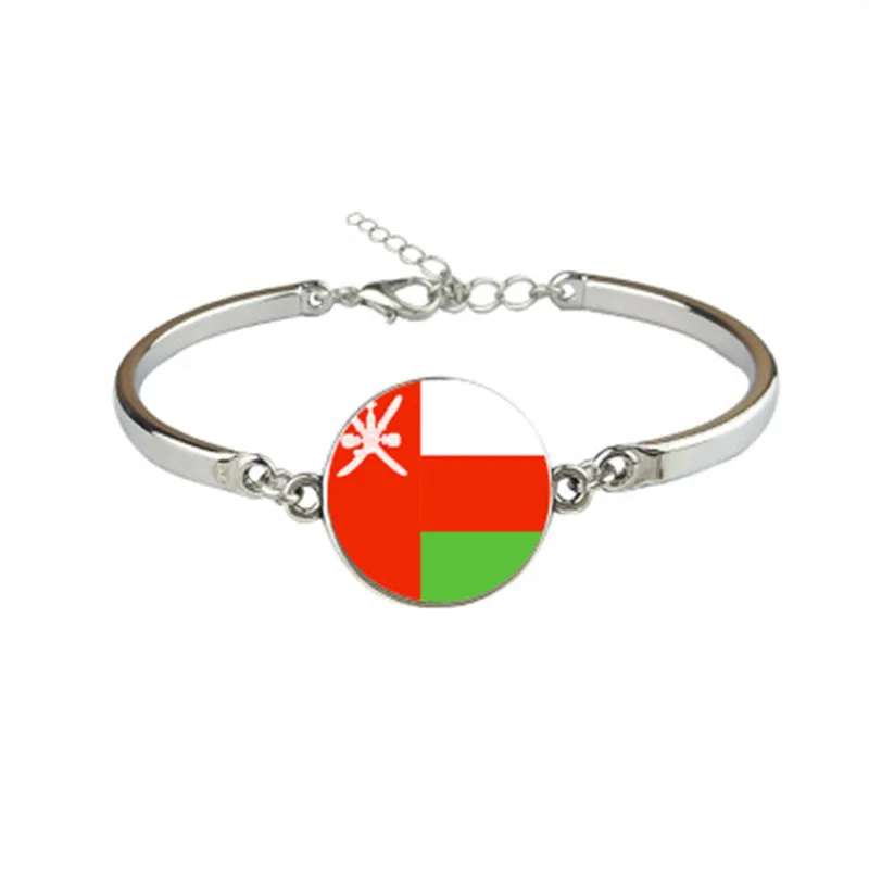 Новый браслет с флагом Albania Алжир Объединенные Арабские Эмираты Оман сультанат
