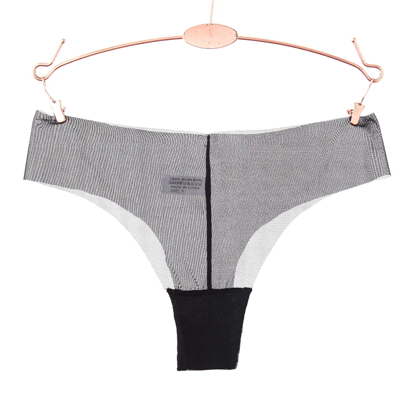 Women Sexy Transparent G String Ultra Thin Low Waist Ladies Panties Plus Size Briefs Underwear |