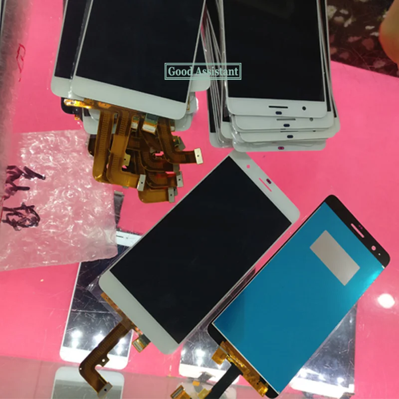 Для Huawei Honor 6 Plus Полный ЖК дисплей + сенсорный экран дигитайзер в сборе для НУА Вэй