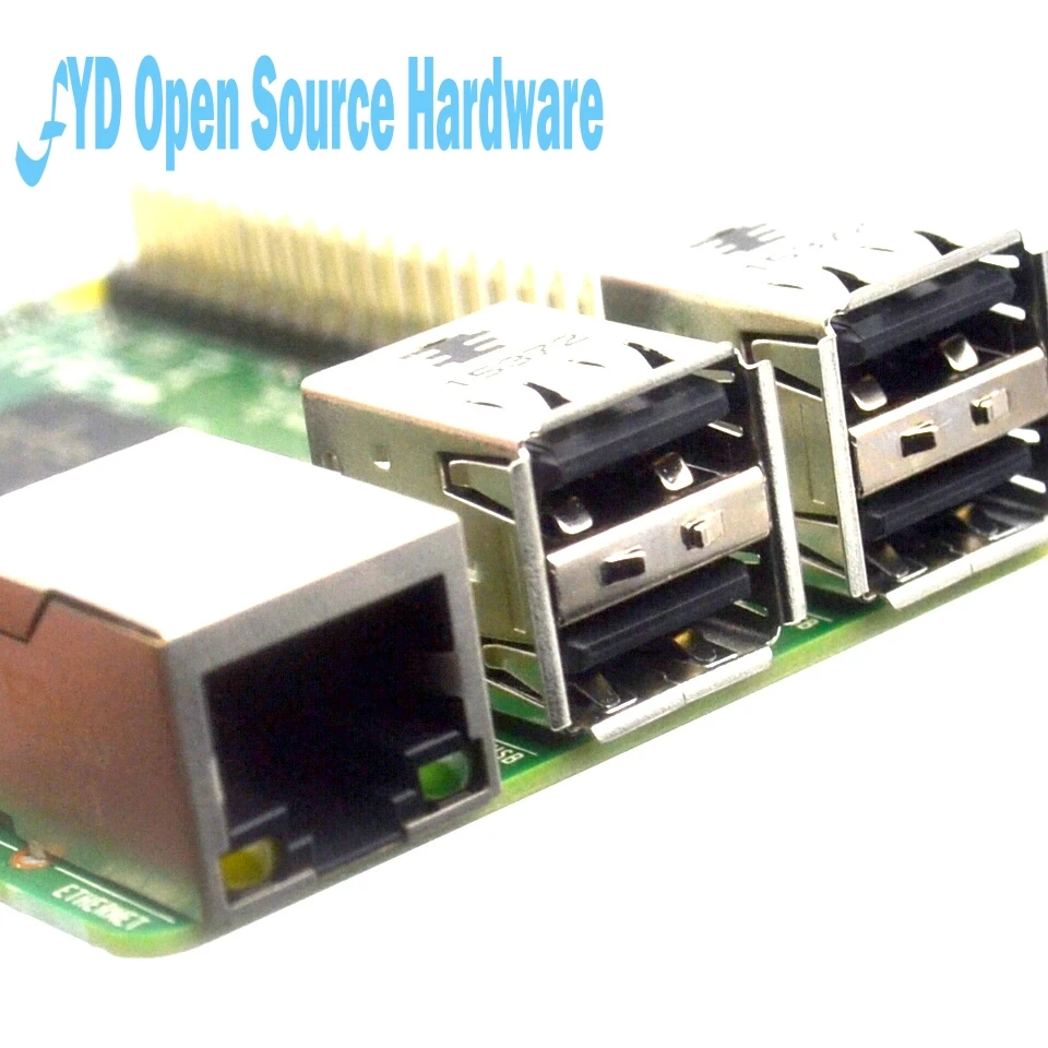 Оригинальный Raspberry Pi 2 Model B 1GB RAM 900Mhz четырехъядерный ARM Cortex A7 в 6 раз быстрее чем
