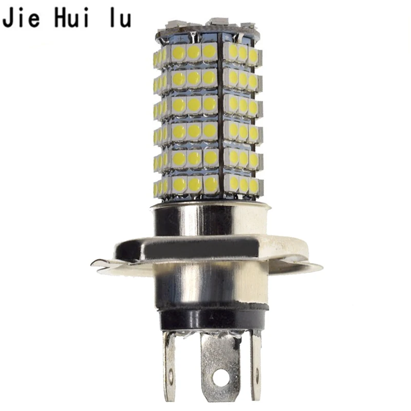 1 шт. 12 В H4 3528 120 SMD светодиодный светильник с противотуманной головкой s лампой