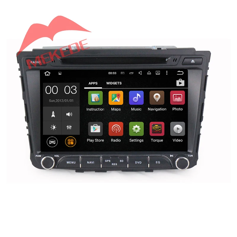 Бесплатная доставка Android7.1 2 грамма Автомобильный мультимедийный плеер для hyundai