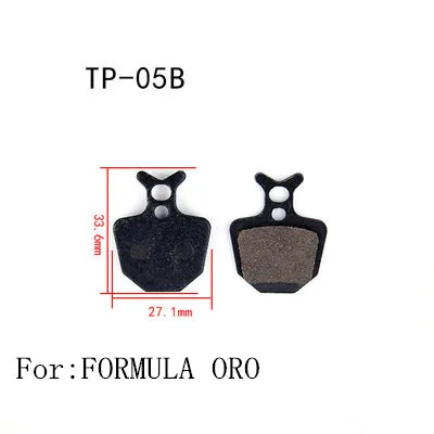 WasaFire, 4 пары/партия, полуметаллические тормозные колодки для shimano xt/sram/avid/magura/hayes/formula/tektro, гидравлические дисковые Тормозные колодки для велосипеда - Цвет: 05B