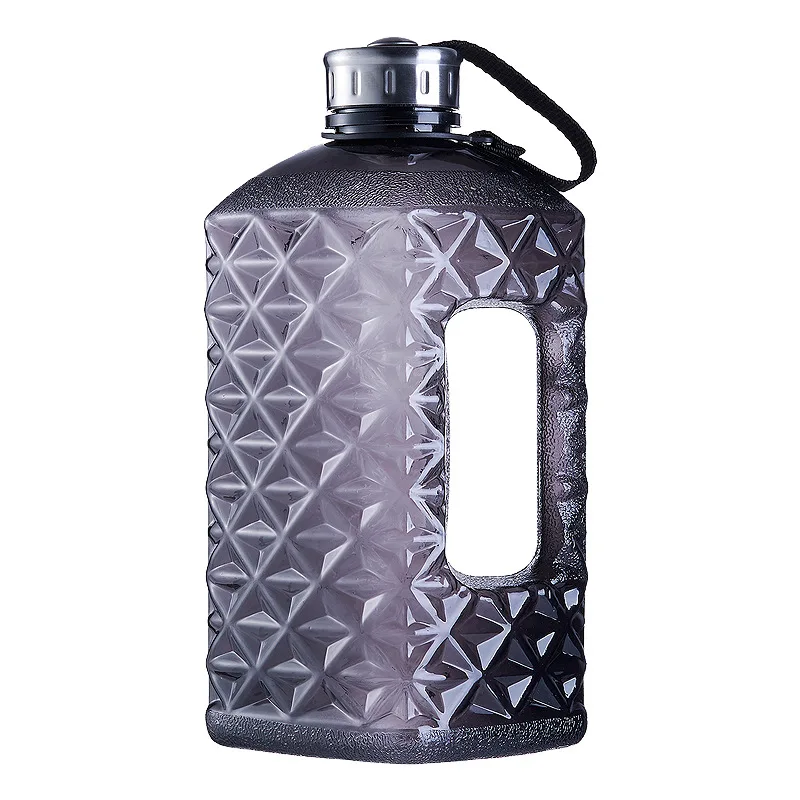 Креативная Спортивная бутылка для воды в форме бриллианта BPA Free 2.2L/75oz большая
