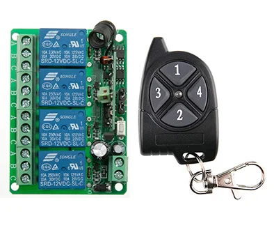 Беспроводной Выключатель питания приемник и передатчик пульт дистанционного