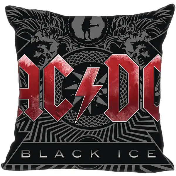 Square Pillowcases Декоративная Наволочка на заказ, музыкальная лента, Acdc стиль, квадратная Наволочка на молнии, 35X35,40x40,45x45 см(одна сторона), 180516-54 - Цвет: Square Pillowcases