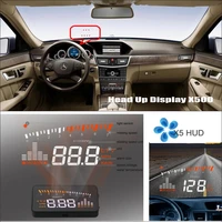 car head up display obd for mercedes benz e class mb w212 auto accessories projector safe driving screen plug and play film