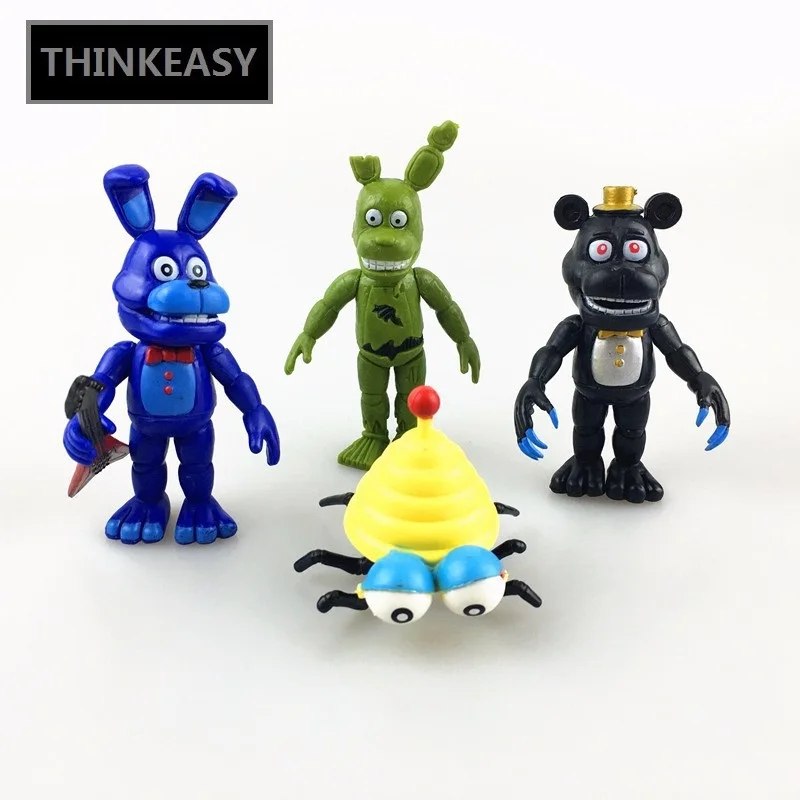 ThinkEasy 12 шт. с принтом пять ночей Фредди на симпатичных Freddy's у для экшен Фигурки