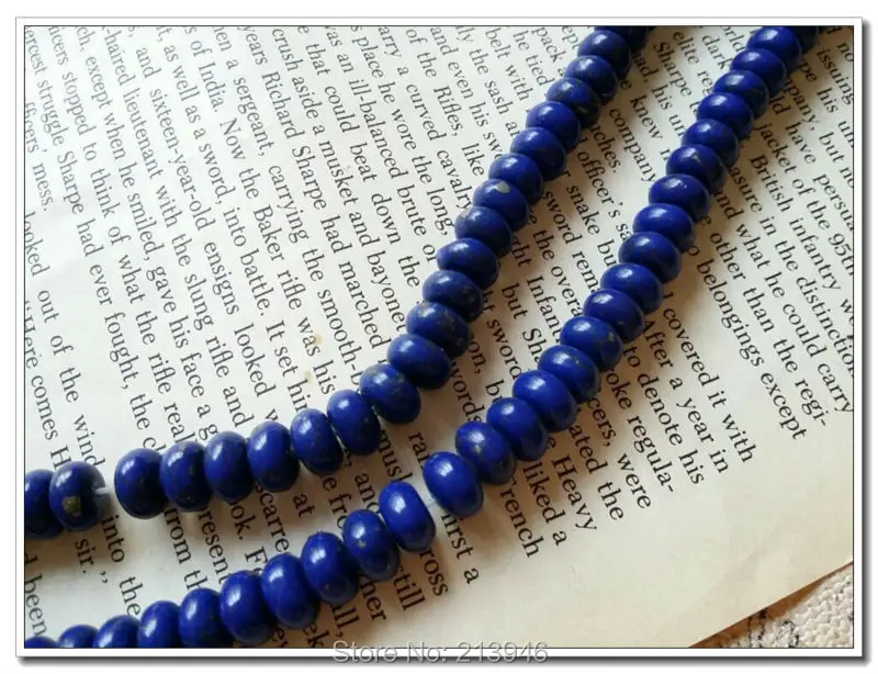 Бусины Из полудрагоценного камня, 5*8 мм, 156 шт./2 нити/упаковка