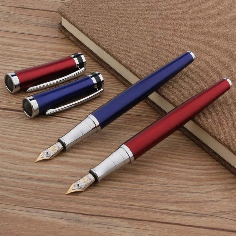 Классический 3035 Подарочная авторучка матовый коричневый черный металл Бизнес