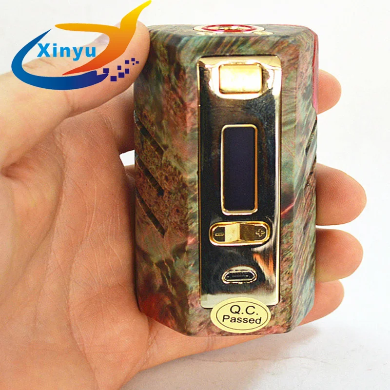 Оригинальный Yiloong Fogger стабилизированный деревянный бокс мод 167 Вт TC Squonk макс. 155