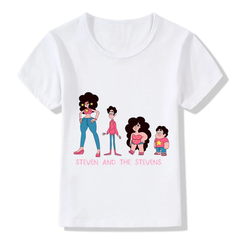 Обувь для мальчиков и девочек с рисунком Вселенная Стивена Steven Футболка принтом