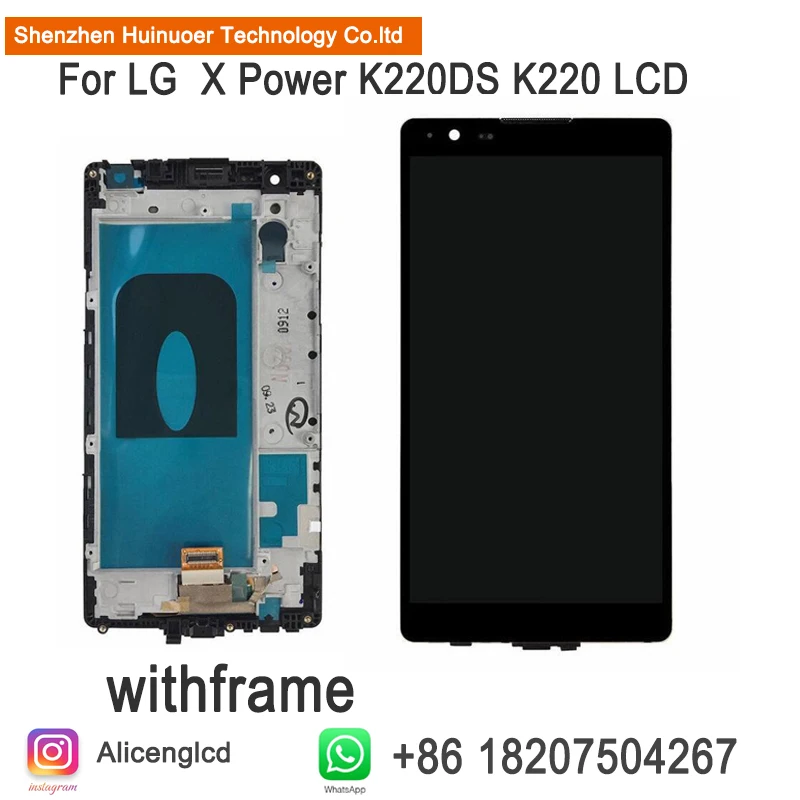 Для LG X power display K220 K220DS F750K LS755 X3 K210 US610 K450 светодиодный сенсорный ЖК-экран с сменной
