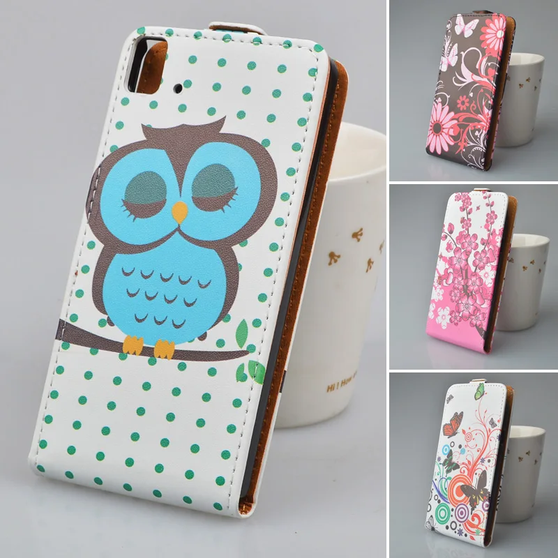 Хорошее Качество Печати Case Для BQ Aquaris E5/Fnac Phablet E5/AQUARIS E5 4G Filp Кожаный Чехол С Differernt