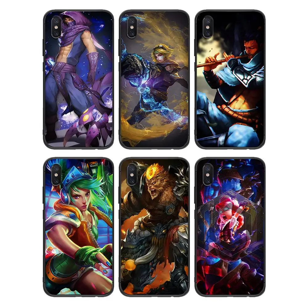 Мягкий ТПУ чехол League of Legends для Xiaomi Redmi Mi6 8 9 A1 A2 F1 Plus 5/5 M8 Lite силиконовый задней