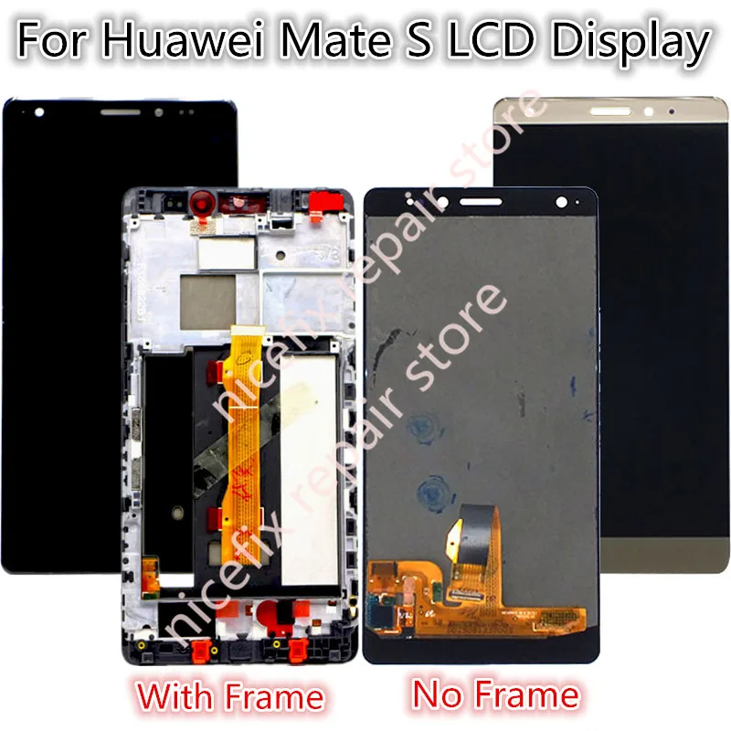 5.5For Huawei Mate S LCD Display Touch Screen Digitizer Assembly With Frame CRR-UL00 CRR-UL20 Replacement For huawei mate lcd | Мобильные