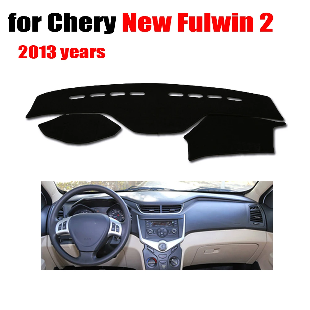 RKAC крышка приборной панели автомобиля коврик для Chery Новый FULWIN 2 2013 лет