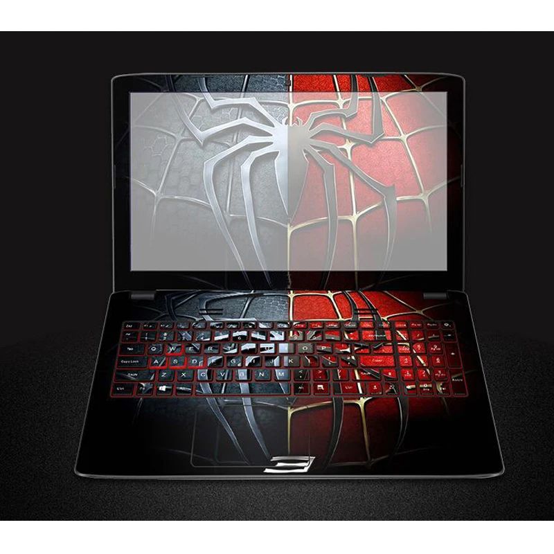 2017 Fashion Laptop Sticker Customize PVC Skins Waterproof ABC Sides+Keys+Key Interstice Stickers For lenovo z510 Case | Компьютеры и