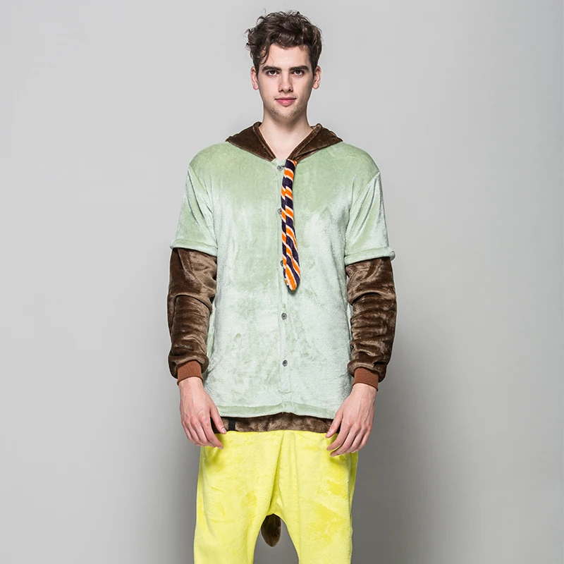 Мультфильм сиамские Животного Пижамы Ленивцы Сумасшедший животных Косплэй