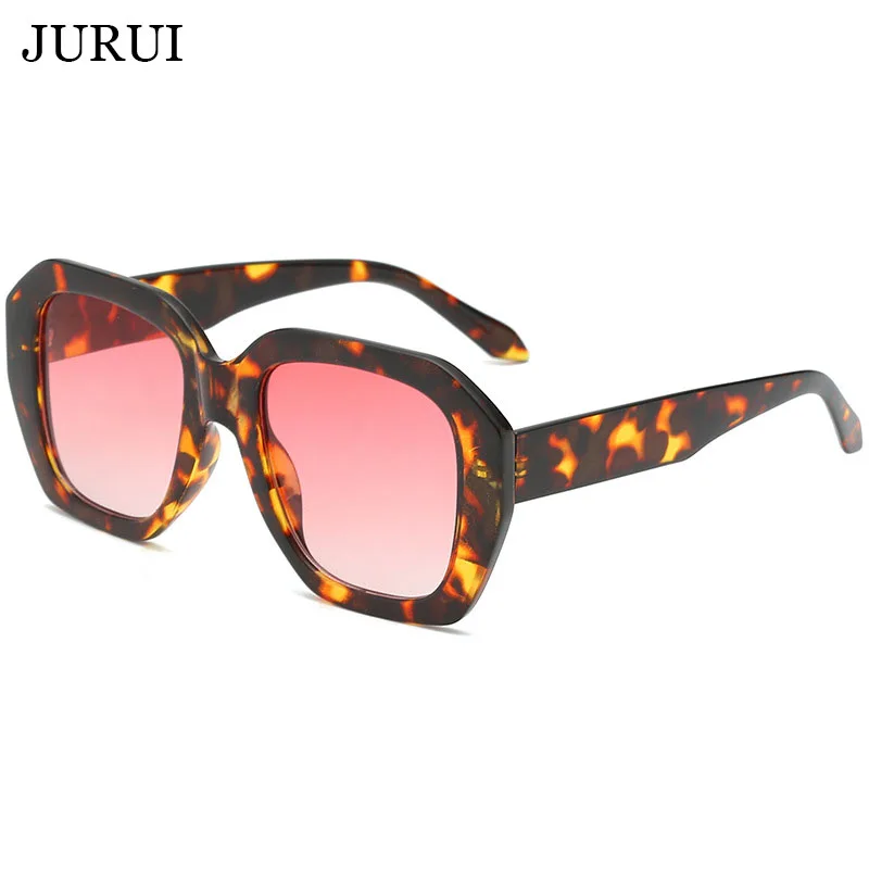 Мода 2019 г. негабаритные Квадратные Солнцезащитные очки для женщин брендовая