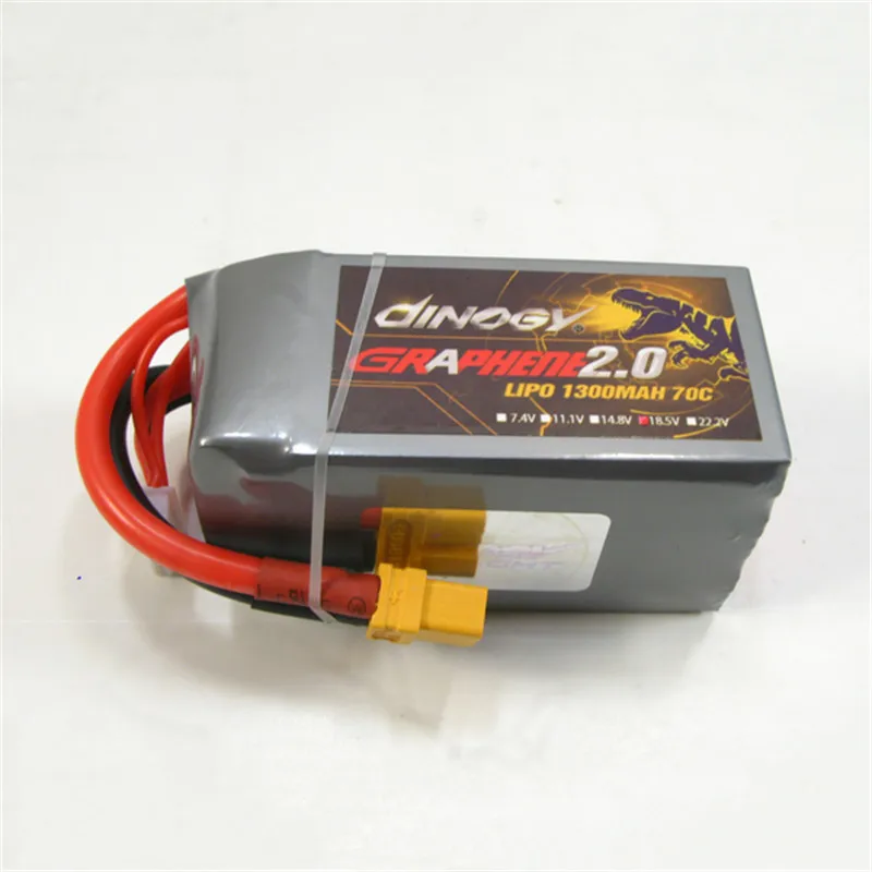 Giant Power Dinogy Graphene 2.0 1300mAh 18.5V 5S 70C XT60 LiPo Battery For RC Models Toy Parts Accessories Accs | Игрушки и хобби