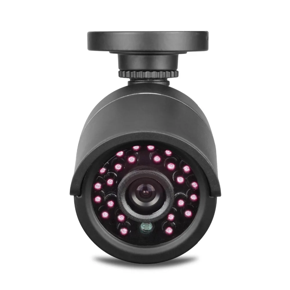 SANNCE AHD 720P 4 шт. 1200TVL Пуля CCTV камера набор 1.0MP Водонепроницаемая IR Cut ночного видения