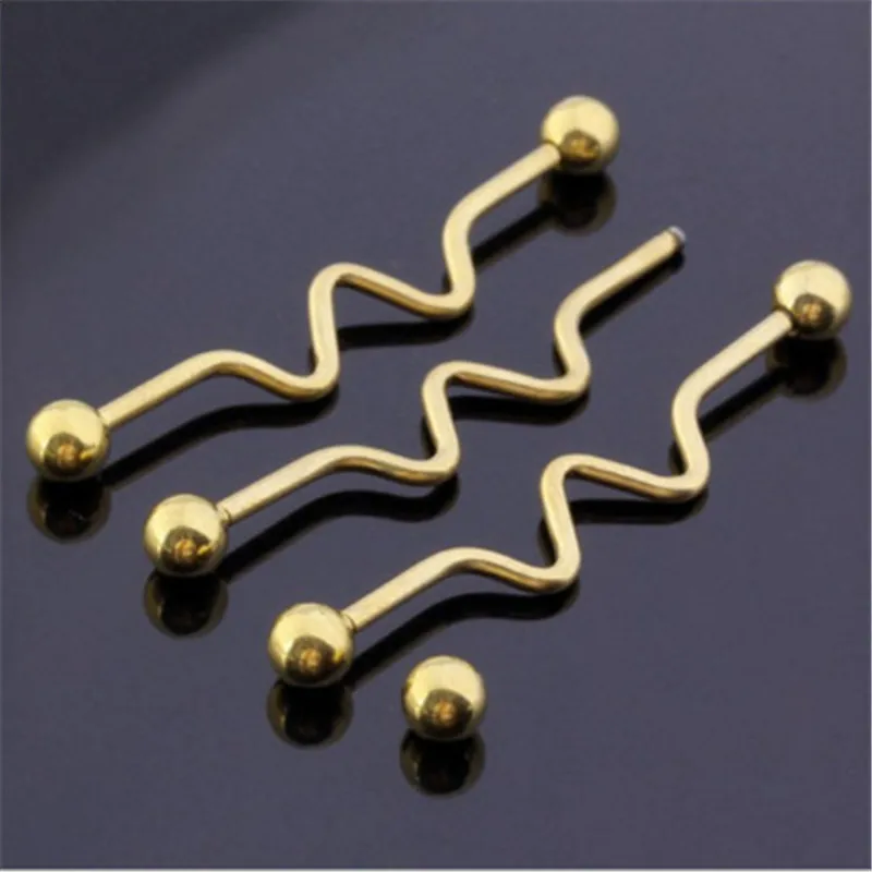 1 шт. Европейский Мода клип серьги наручные винты пирсинг для губ уха аксессуары