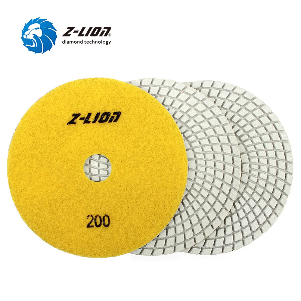 Z-LION 5 "3 шт. полировальный диск для полировки белых костей с бриллиантами