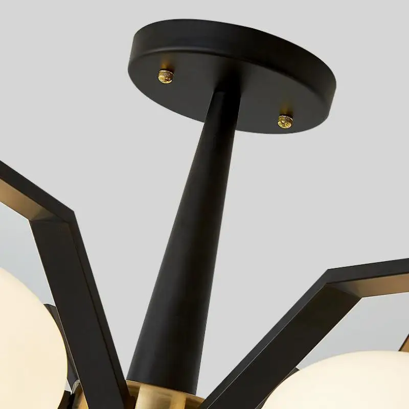 Современная стеклянная столовая гостиная подвесные светильники винтажный