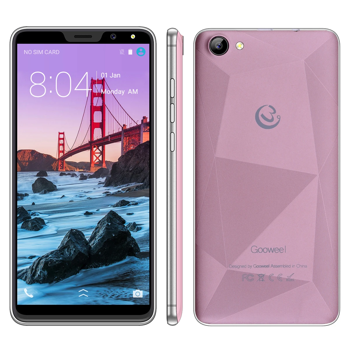 Gooweel M5 плюс смартфон с 3g gps Face ID мобильный телефон 1 ГБ + 8 5 99 дюймов 18:9 ips Экран 5.0MP 2.0MP