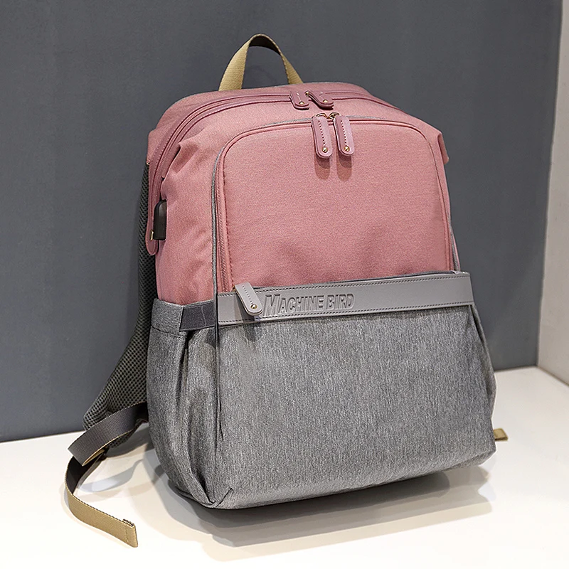 Новый дизайн USB грелка держатель мумия рюкзак папы Детская Коляска Пеленки сумка