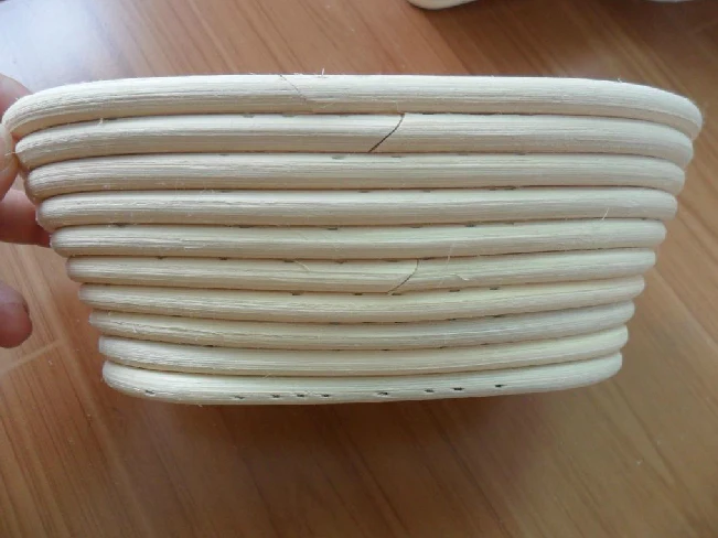 Oval shape rattan basket boehner european-style bread fermentation 9 sizes can be choosed with cloth cover | Дом и сад