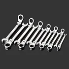 Мультитул, гаечный ключ с храповым механизмом, набор гаечных ключей ключ трещетка набор инструментов для ремонта автомобиля с храповым механизмом гаечные ключи инструменты для дома