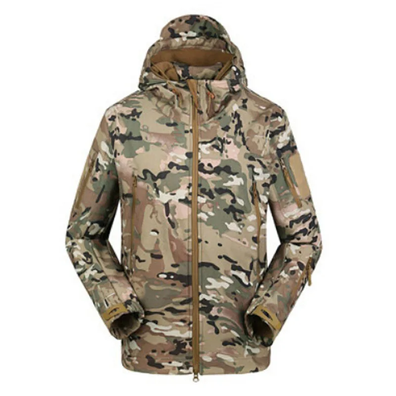 TAD gear скрытень Акула кожа мягкая оболочка TAD V 4,0 OutdoorTactical военная куртка водонепроницаемая ветровка армейская верхняя одежда - Цвет: CP