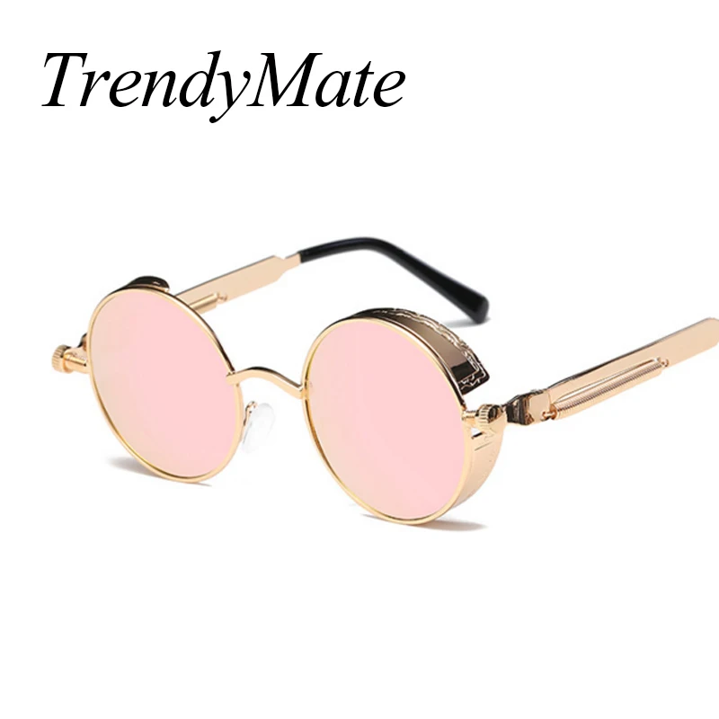 Солнечные очки в стиле стимпанк для мужчин и женщин Модные Винтажные