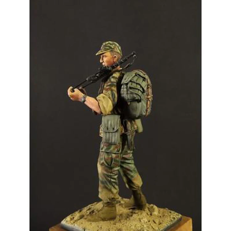 Набор фигурок из смолы в сборе 1/24 алжирский солдат | Игрушки и хобби