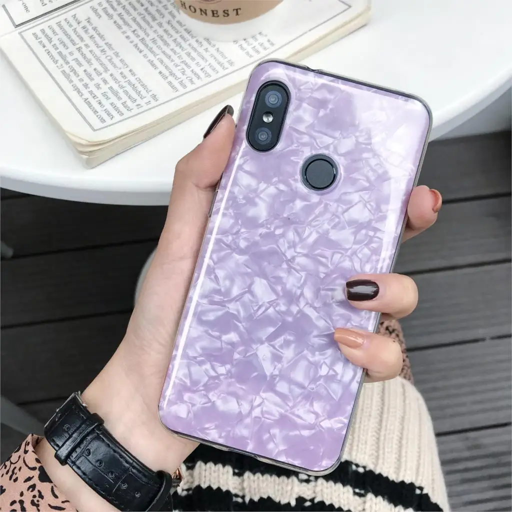 Marble Protective For XiaoMi RedMi Note 6 Pro Cover Clear TPU 6A 5A 5 4A 4X Soft Case A2 Lite A1 6X 5X 5s Plus 8 SE F1 MAX 3 |