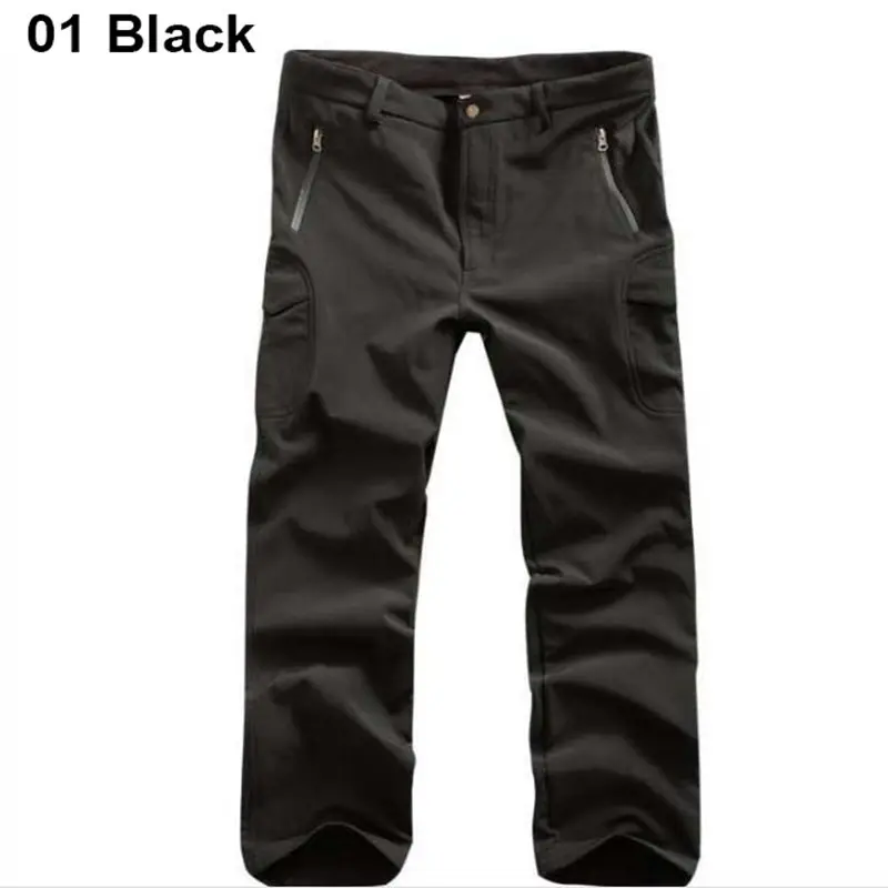 Брюки мужские с флисовой подкладкой и защитой от ветра|pants waterproof|waterproof windproofoutdoor