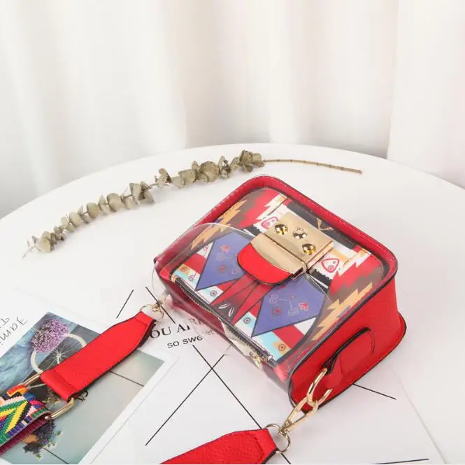 Роскошная дизайнерская женская сумка Bolsas Feminina для женщин 2020 прозрачная из ПВХ