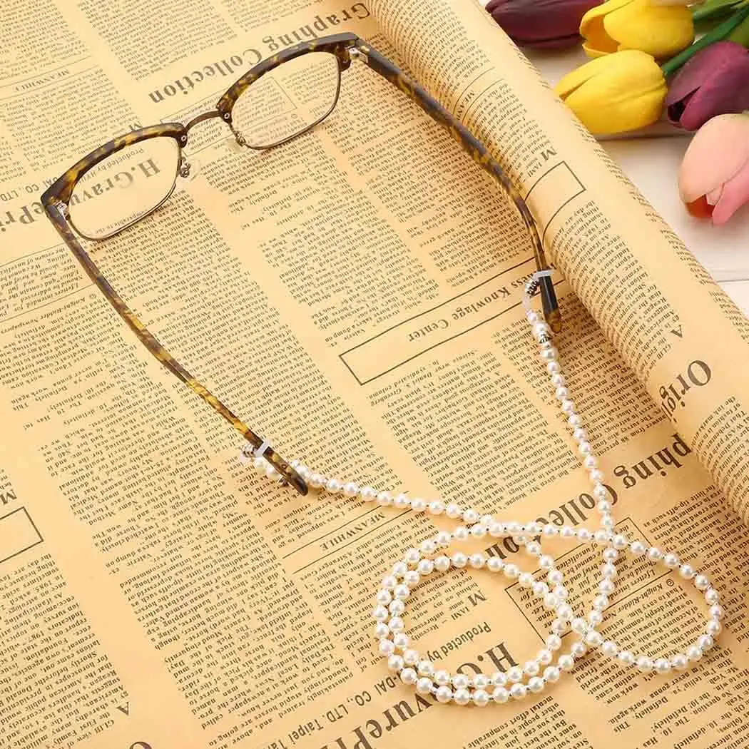 Новый ремешок для очков Нескользящие очки фиксатор Белый держатель шнур