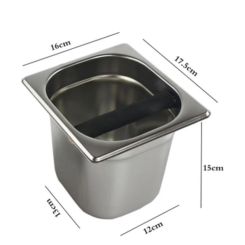 Кофейник MICCK из нержавеющей стали для эспрессо резиновый контейнер кофе