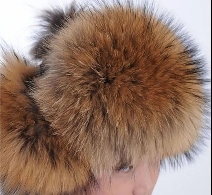 Детская шапка из лисьего меха сохраняющая тепло зима 2016 меховая для мальчиков и