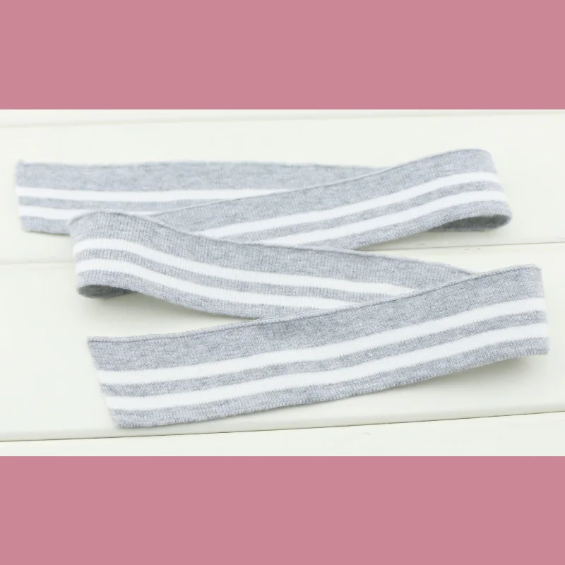 80 см длина хлопковая ткань в рубчик трикотажный цветной тканевые аксессуары DIY