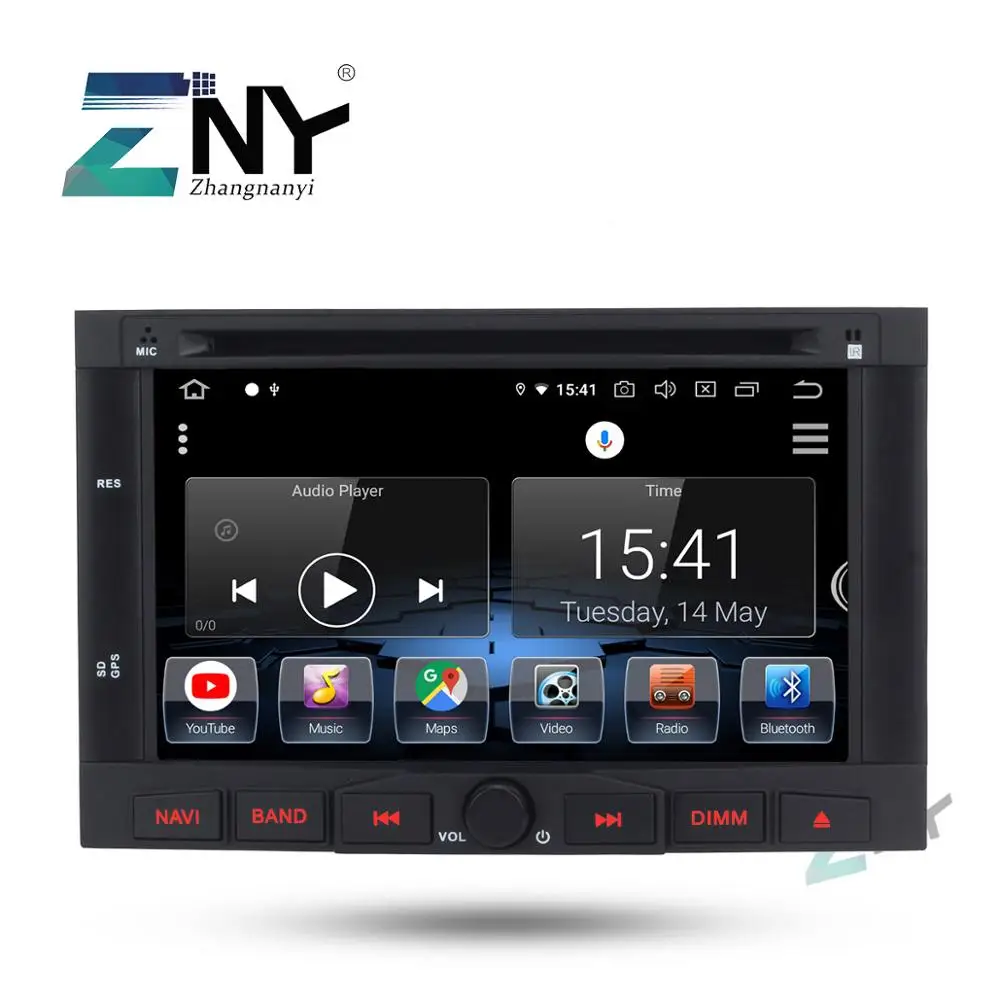 7 &quotips Android 9 Авторадио CarPlay для peugeot 3008 5008 dvd плеер WiFi Bluetooth gps Навигация Аудио Видео