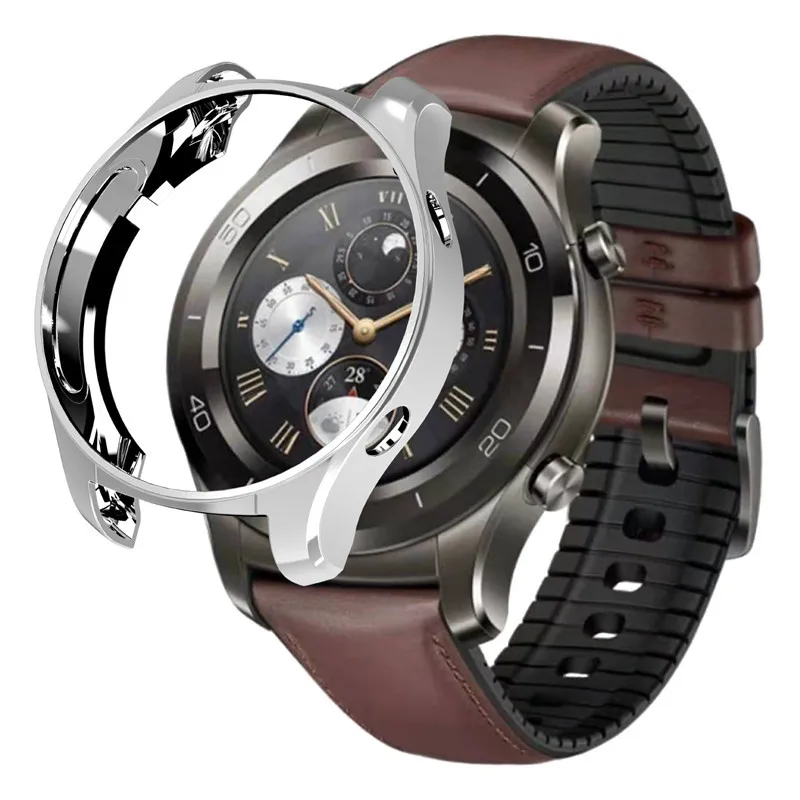 Новинка для huawei watch2 pro Чехол Мягкий силиконовый чехол TPU прозрачные чехлы часы с покрытием 2 pro Смарт-часы аксессуары