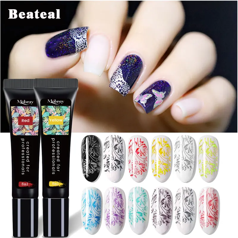 Гель лак для ногтей Beateal профессиональный светодиодный УФ маникюра 8 мл|Гель
