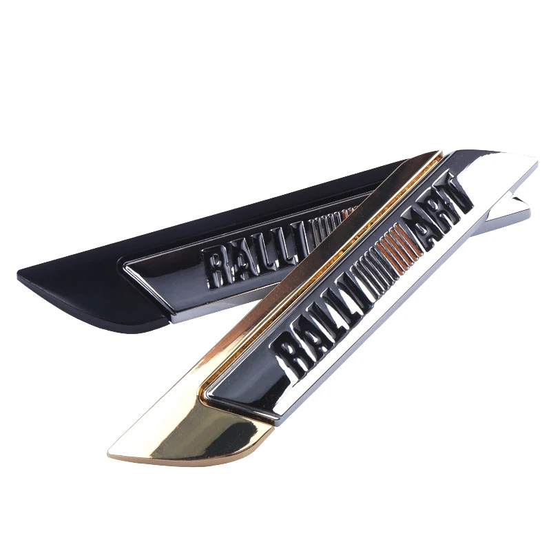 Новинка 3D металлическая наклейка эмблема ralliart значок для Mitsubishi Lancer 9 10 Asx Outlander 3
