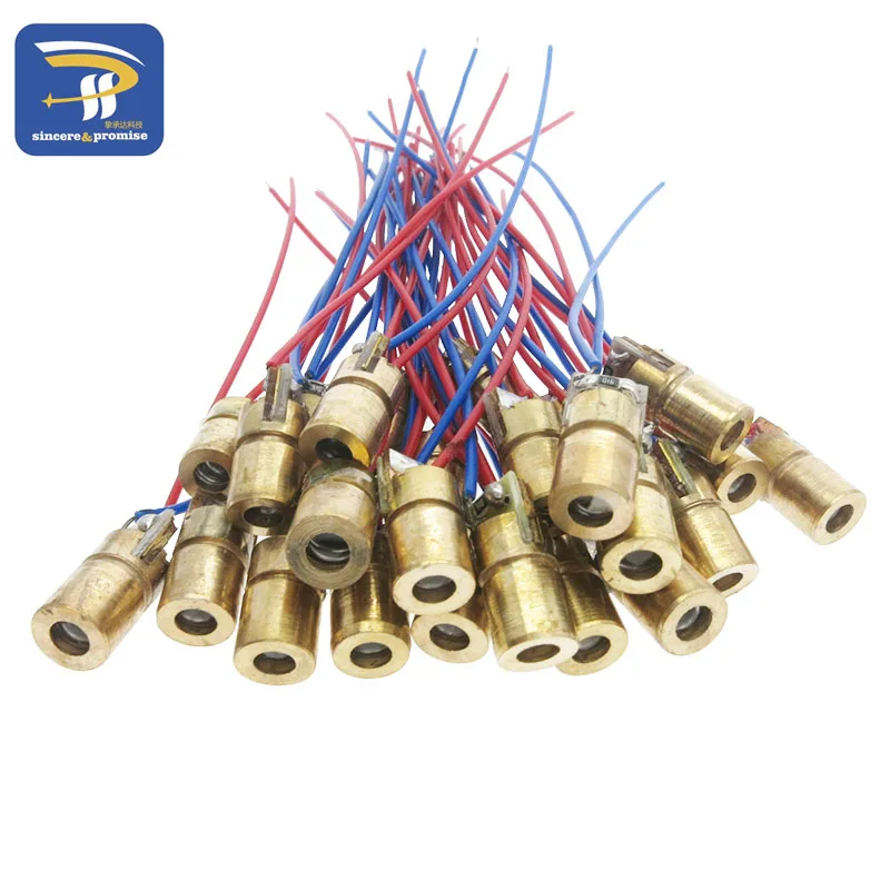 3 В/5 В 650 нм 5 мВт Регулируемая Стандартная лазерная указка с Красной Медной