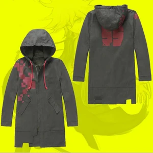 Данганронпа 2 нагито комаэда нагито армейская зеленая куртка Футболка Аниме Косплей Костюм Одежда